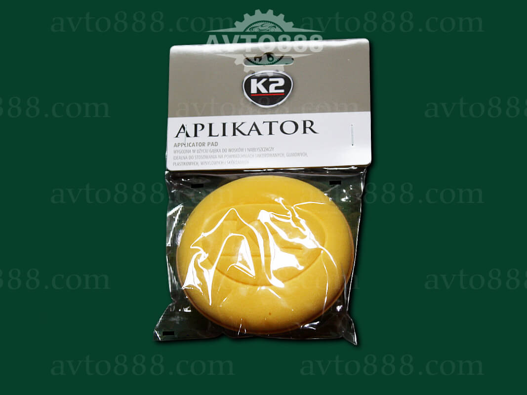 губка аплікатор для восків та поліролів "K2"   (GOLD APLIKATOR)