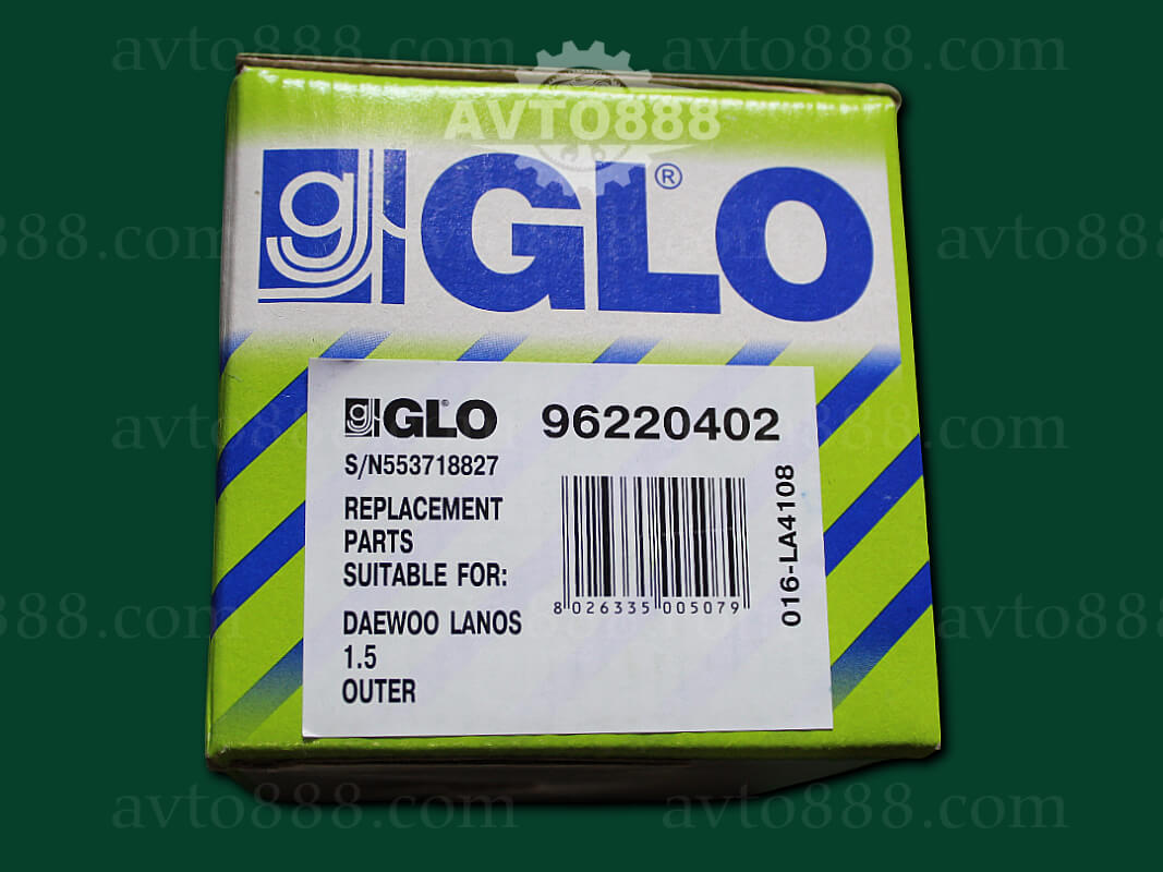 пильник ШРУСа Lanos зовн. р/к-т  "GLO"*