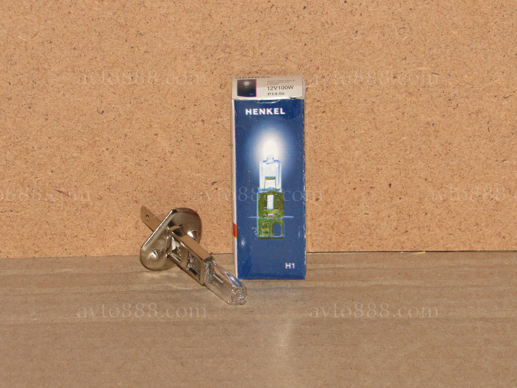 лампочка 12v Н1 100W "Narva"-"Henkel"