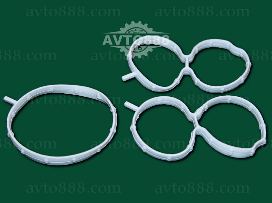 прокладка колектора 2110 8-16v ризин. (5шт),   21082-15, 2110-12