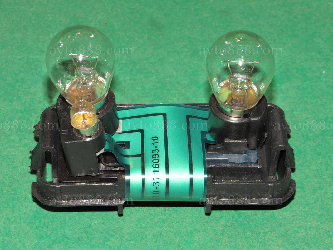 плата задн. фонаря 2110 зовн. лв з корп.