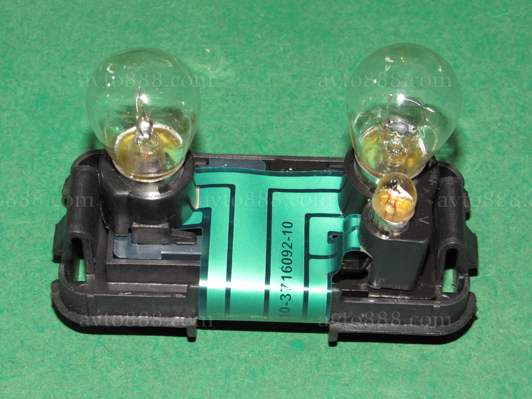 плата задн. фонаря 2110 зовн. пр з корп.+ламп.