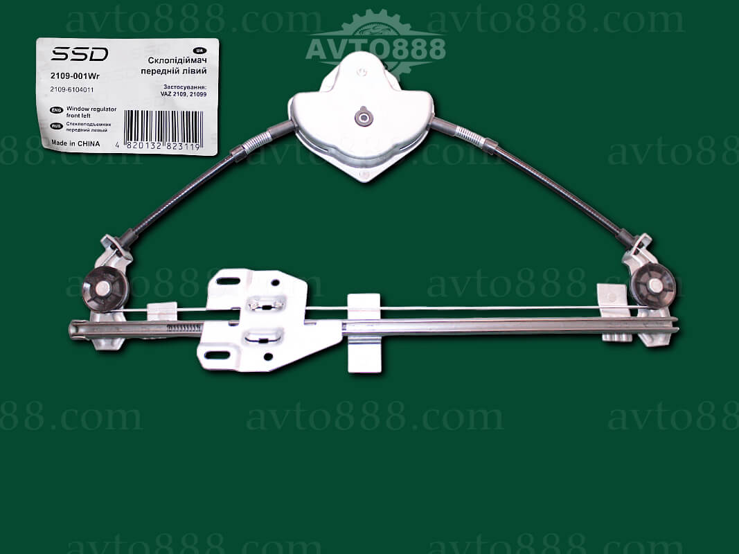склопідйомник 2109 пер. мех. лв "SSD"