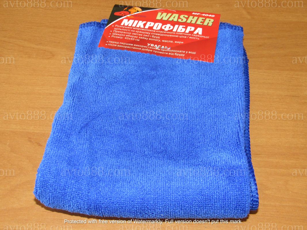 серветка мікрофібра 40*40