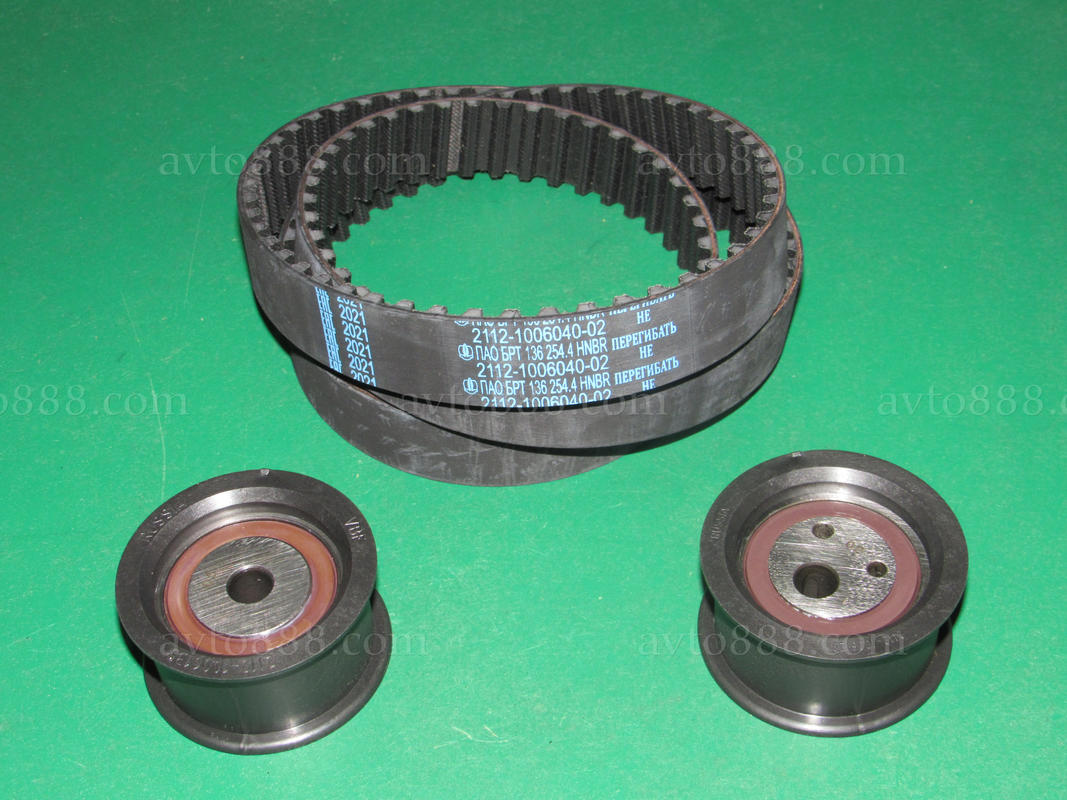 ремінь ГРМ 2112 + 2нат./ролік "БРТ"+ "VBF"