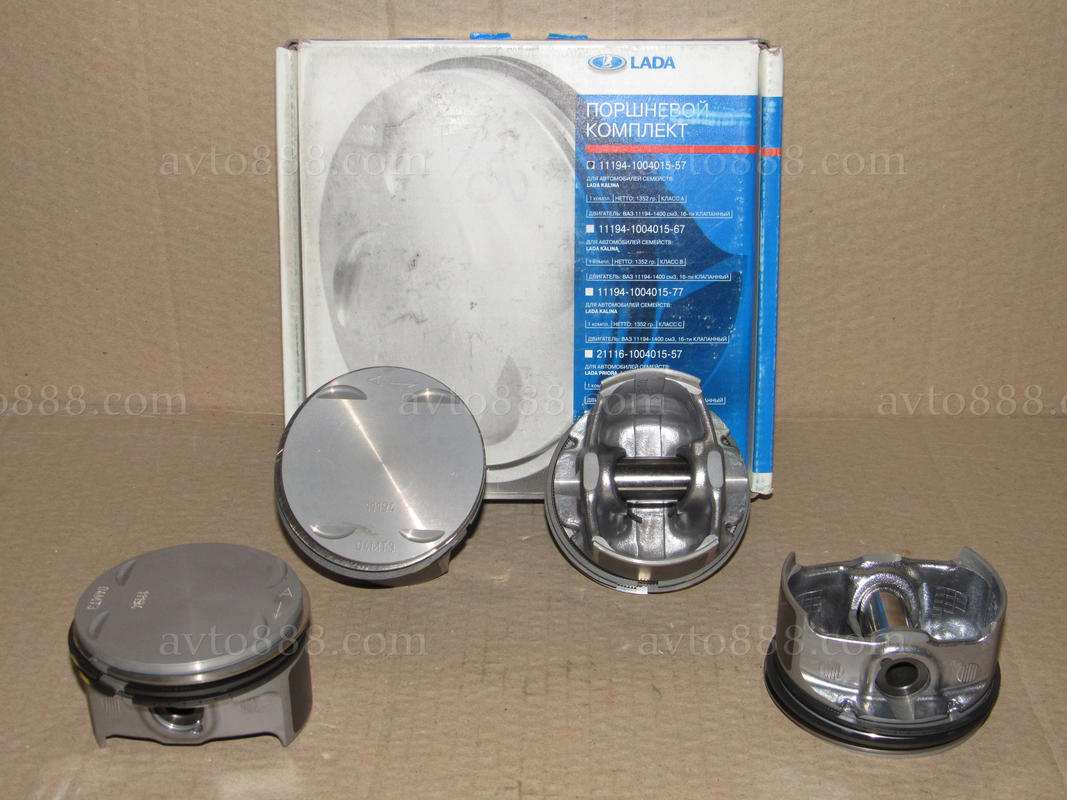 поршень 11194 76.5 A з пальц. і кільц. "ВАЗ"