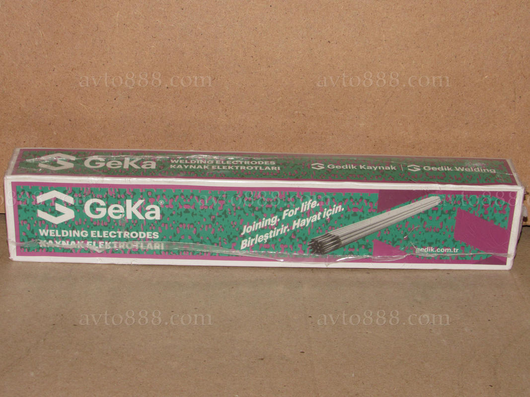 електроди зварювальні 3,2мм 3,25кг "Geka"