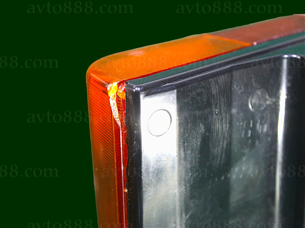 фонар 2108 / корпус з склом лв   /ПОШКОДЖЕНИЙ КУТ/