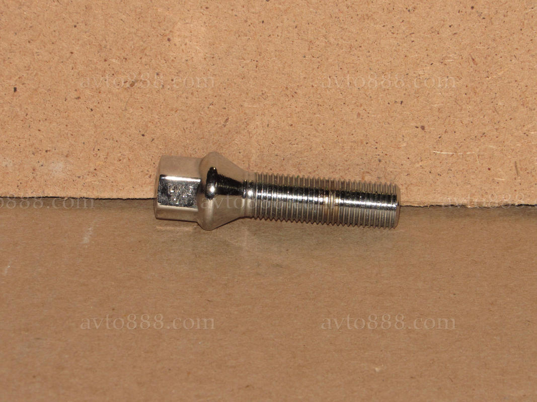 болт колеса 14*1,5*45 конус хром 17-кл. "Walline"   ( Vito )