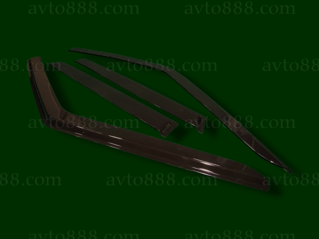 вітровики 2123 накладні скотч "Azard"   (4шт)