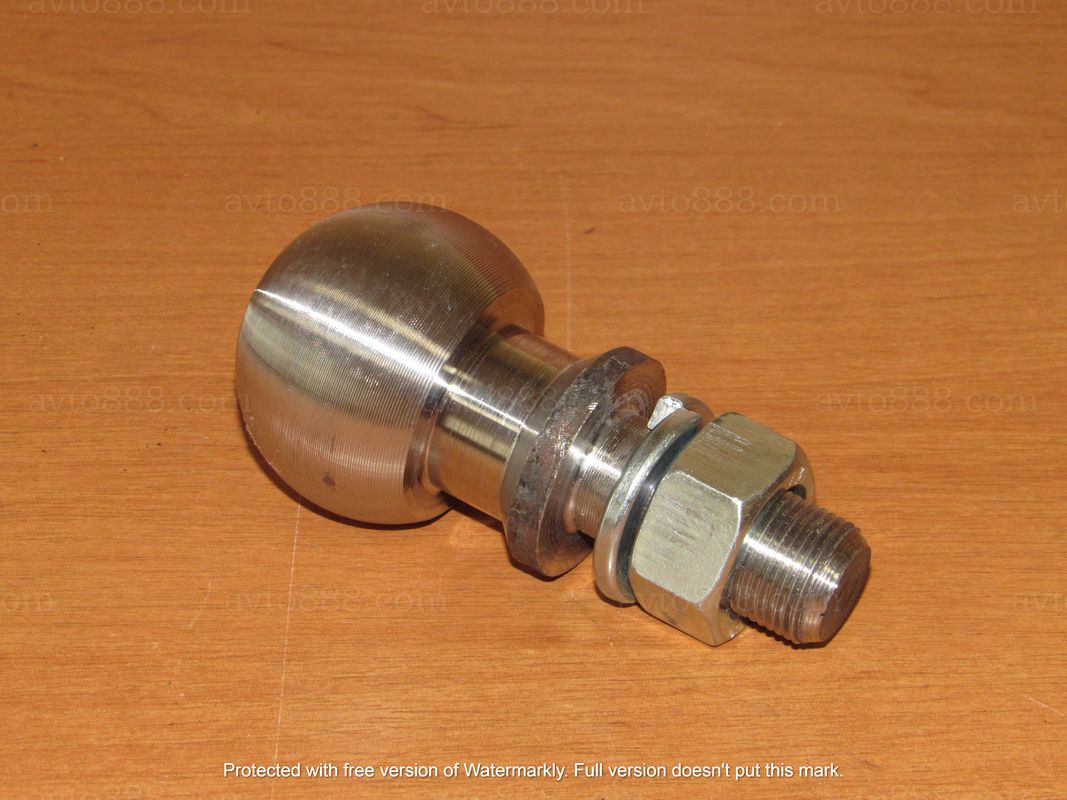 шар прицепа з гайкою та гровер. / з юбкою