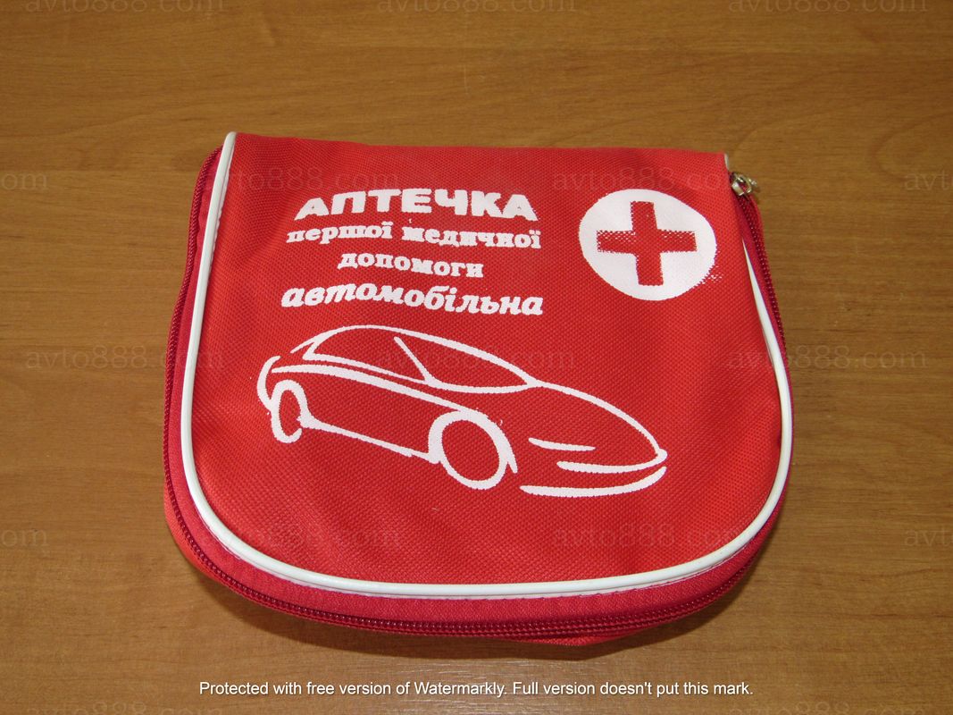 аптечка м'ягка тканинна упаковка