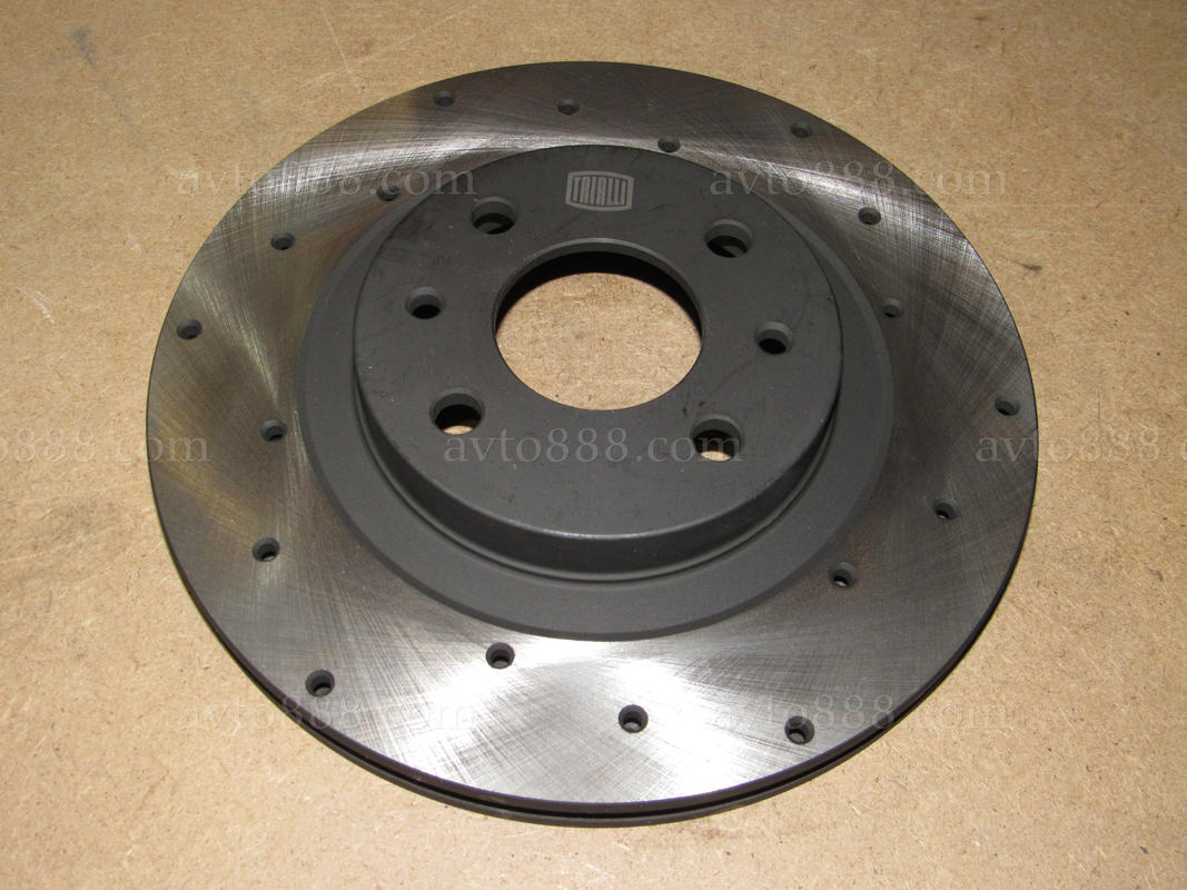 диск торм. 2112 пер. 14" з перф. "Trialli"    ТЮНІНГ     - - -