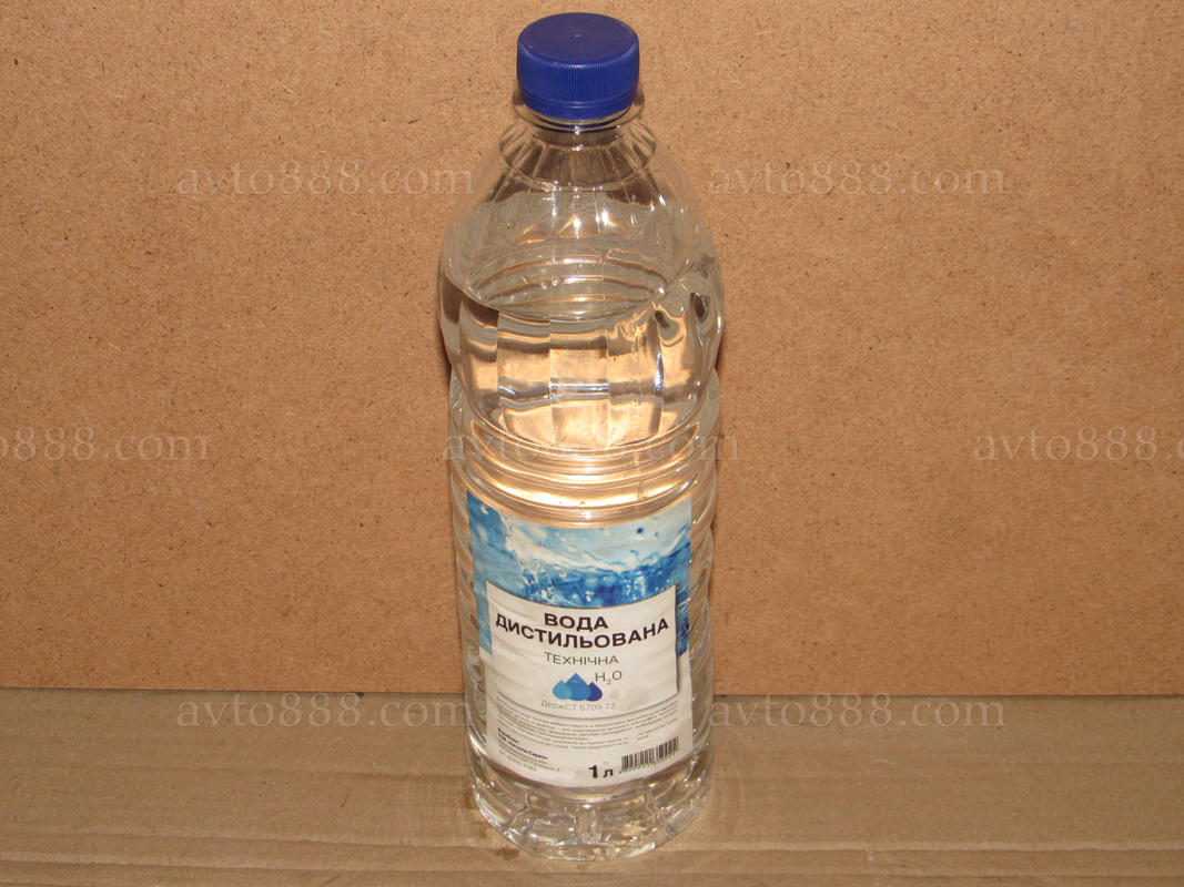 вода дистильована 1,5л