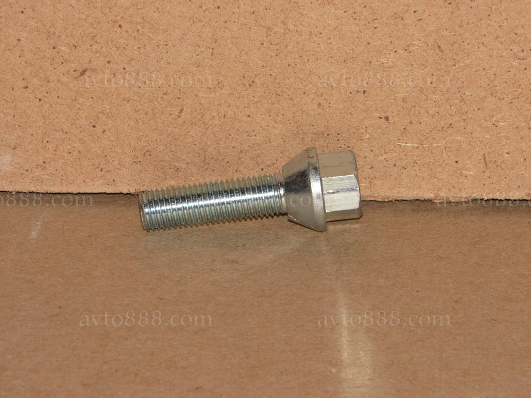 болт колеса 12*1,5*40 конус цинк. 17-кл. "Walline"