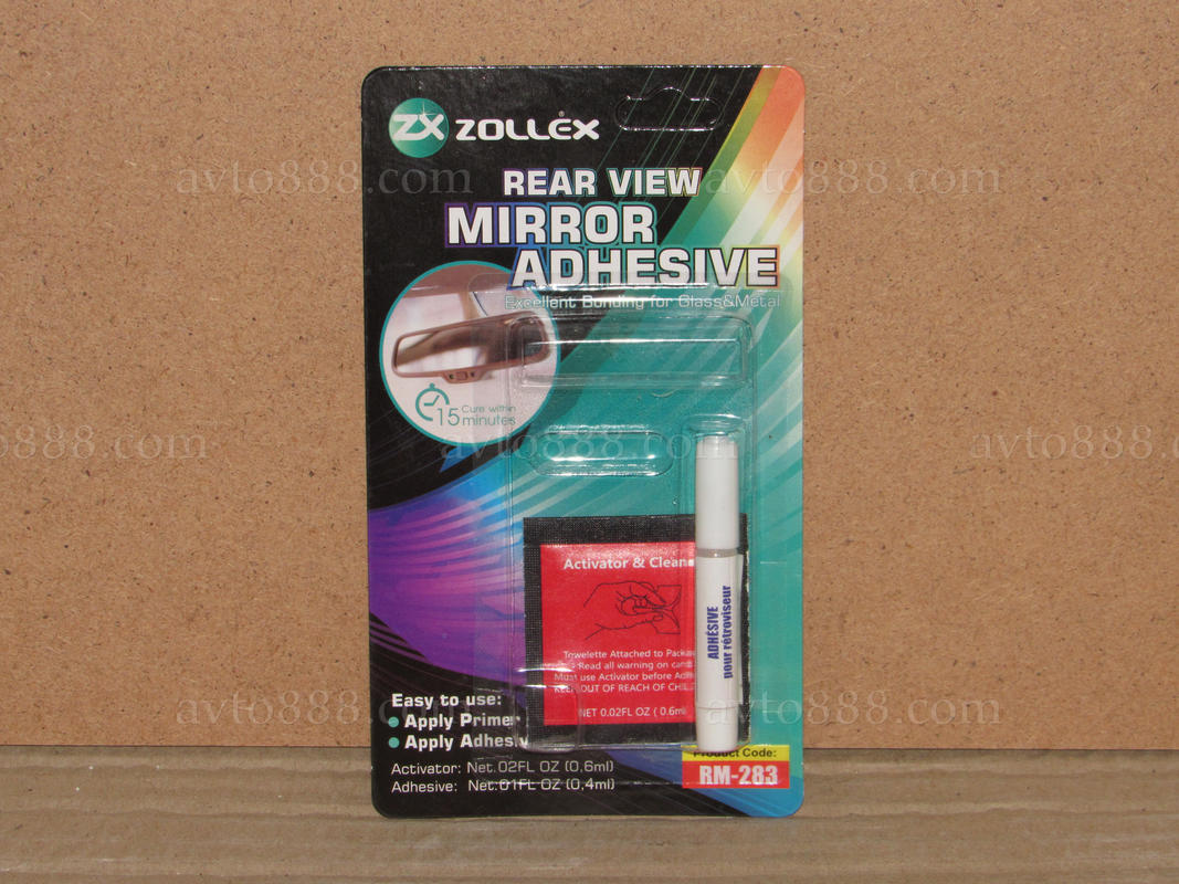 клей зеркал "Zollex" / 0,6+0,3мл