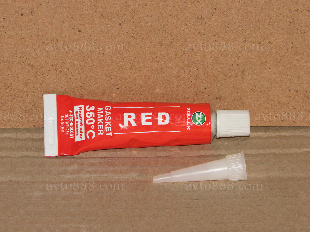 герметик Zollex 25гр черв.