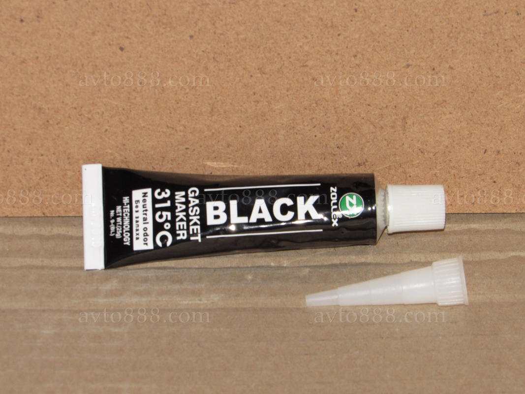 герметик Zollex 25гр чорн.