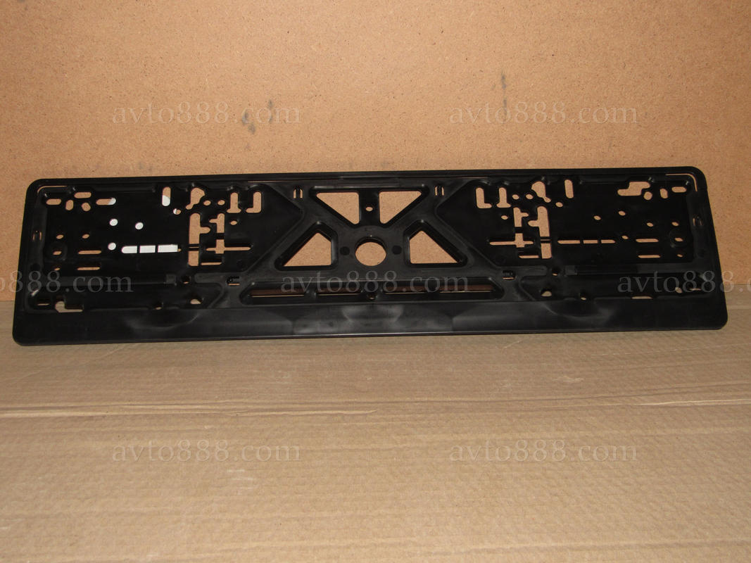 рамка номерного знака чорна - книжка