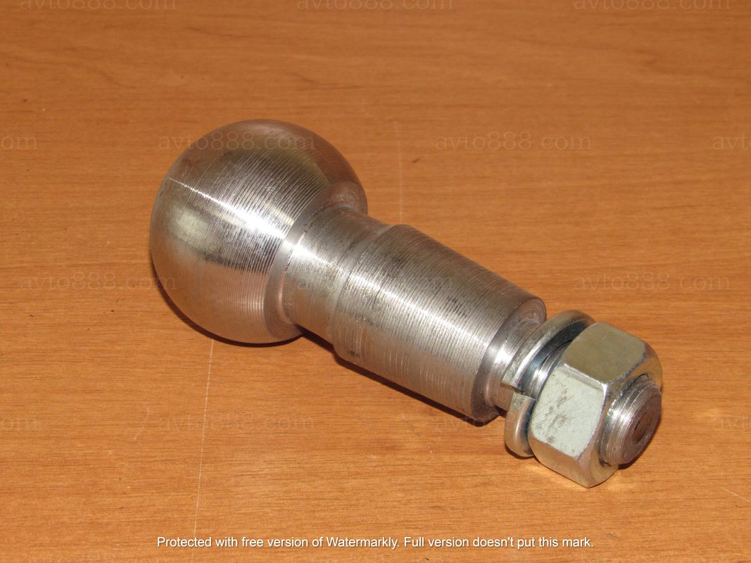 шар прицепа з гайкою та гровер. / довг.-конусн.