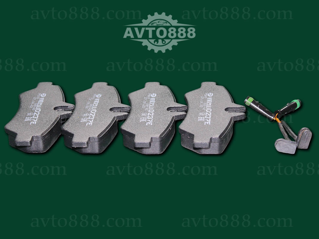 колодка Sprinter II 906 06< задня тормозна з датчиком "Intelli"   Crafter 30-35, 30-50 06<