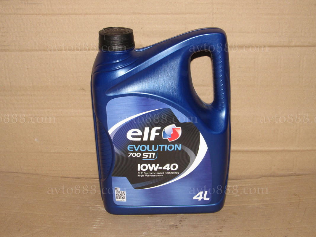масло "ELF" 10w40 evolution 700 STI 4л