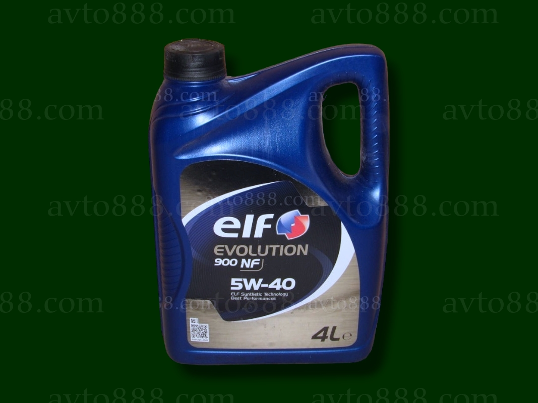 масло "ELF"  5w40 evolution NF 900 4л