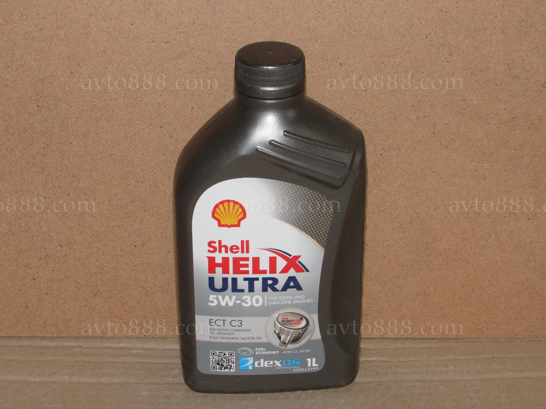масло "Shell" 5w30 Helix Ultra ECT C3 1л