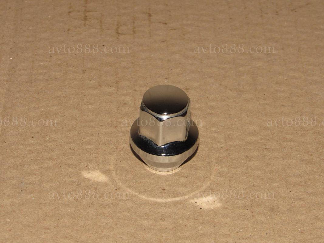 гайка колеса 12*1,5*35 конус хром 19-кл.   FORD