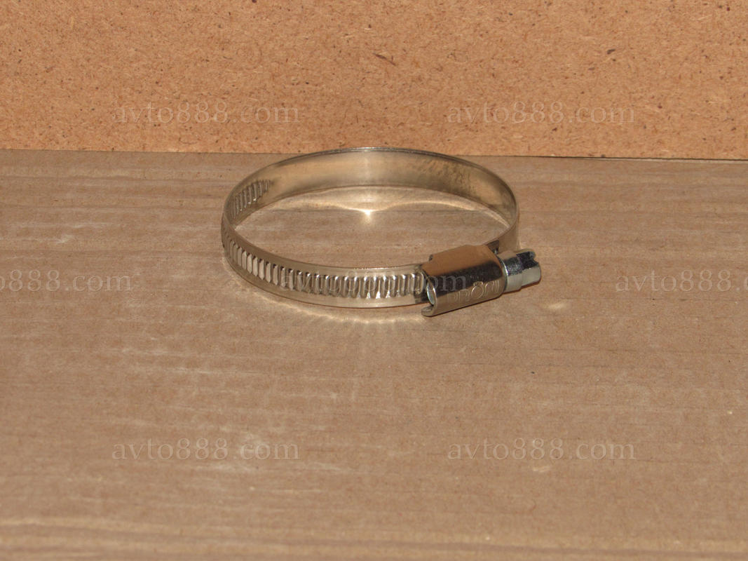 хомут метал.  40-60 "PROFI"-нерж.