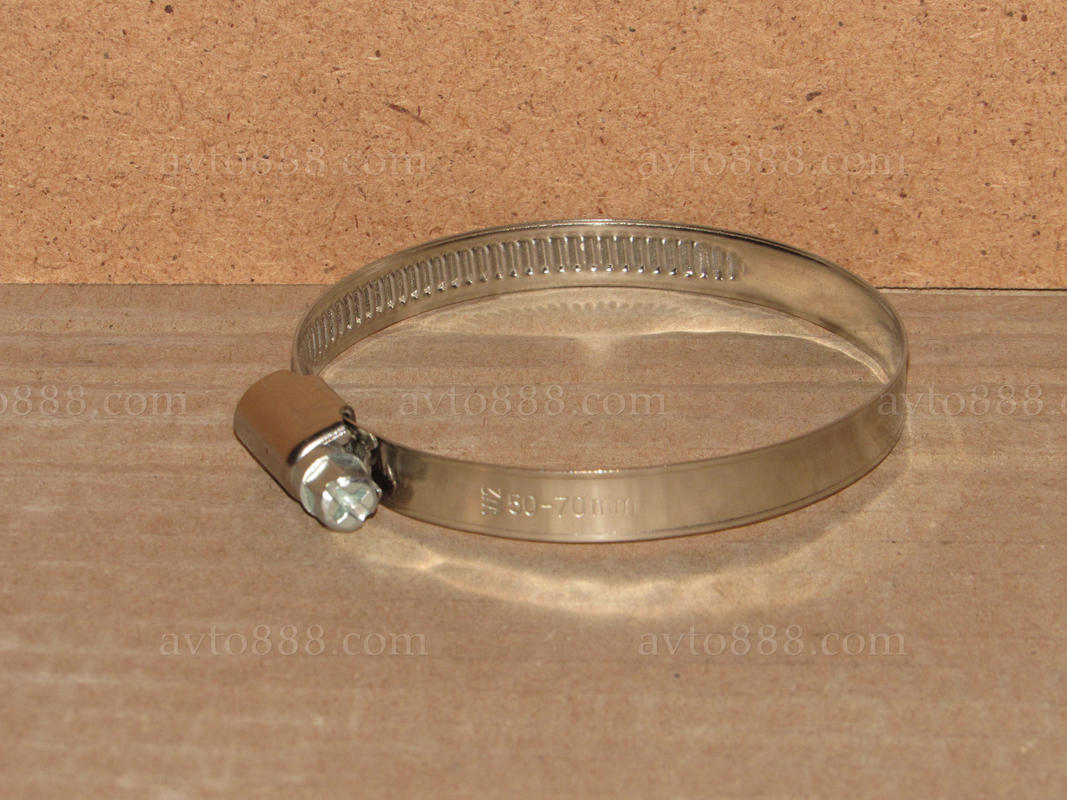 хомут метал.  50-70 "PROFI"-нерж.