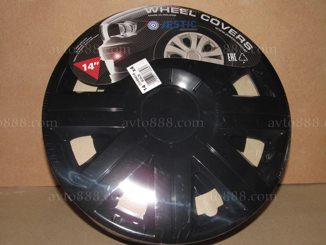 ковпаки 14" "Jestik" чорний COSMOS