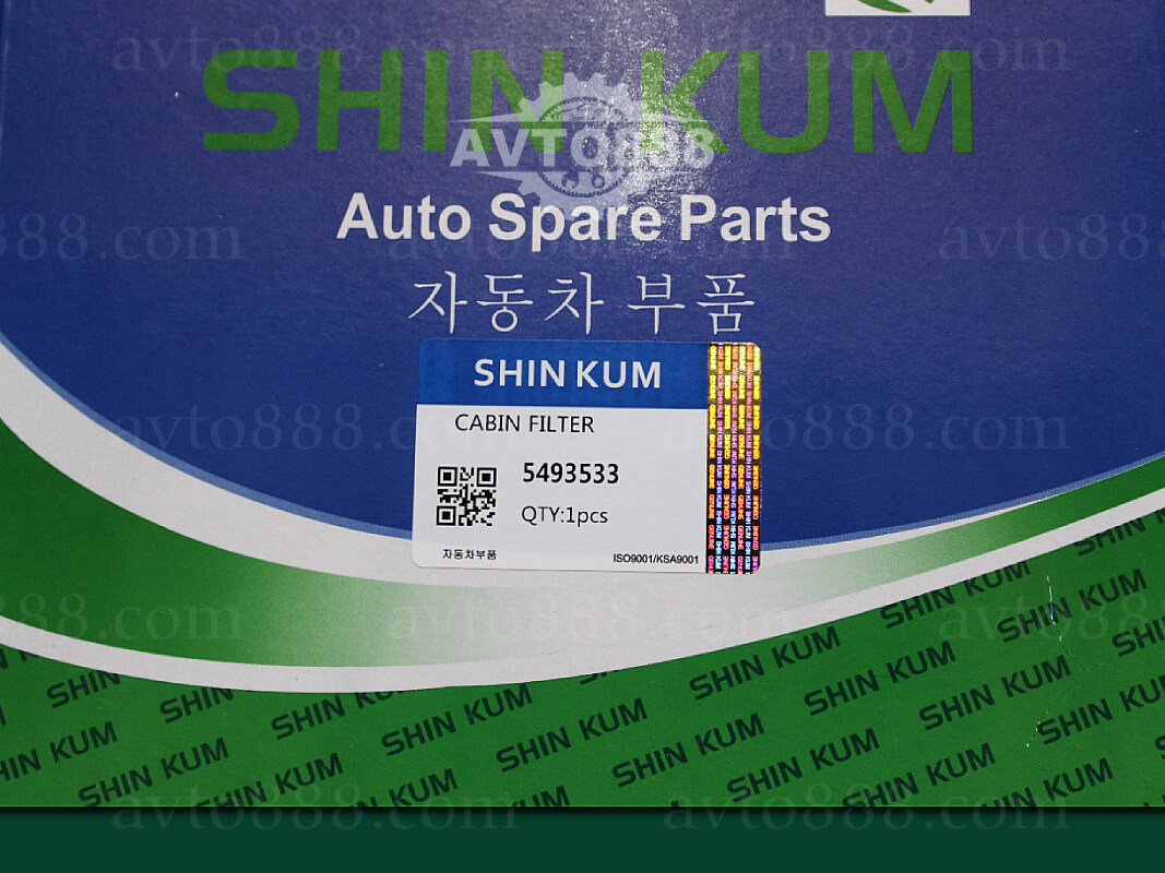 фільтр салона Aveo 1.6 "Shin Kum" / "KoreaStar"