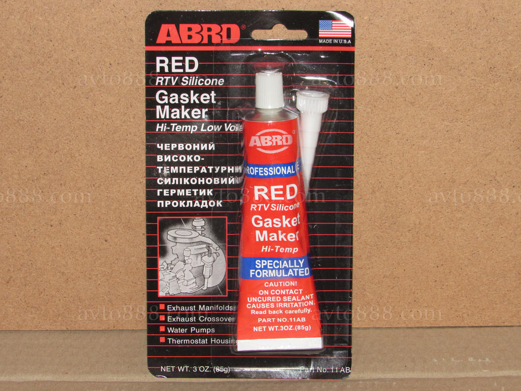 герметик Abro 85гр черв.