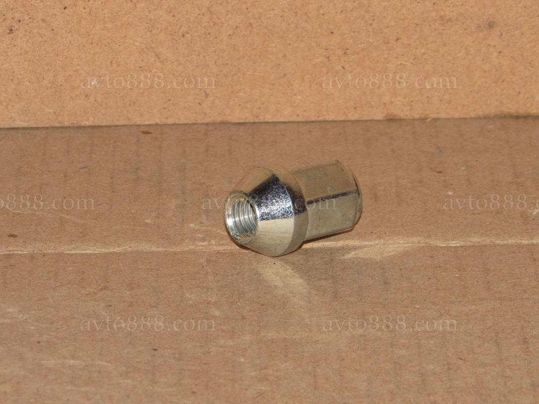 гайка колеса 12*1,5*34 конус кл-19 "Ellis-Italy" цинк гальв.