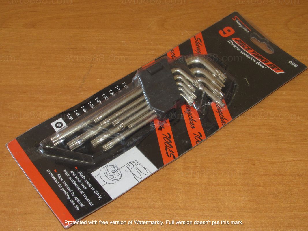 ключ зірочка (набір=9шт) "TOOLS"