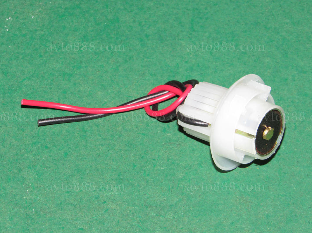 фішка ламп. 1-конт. пластм.