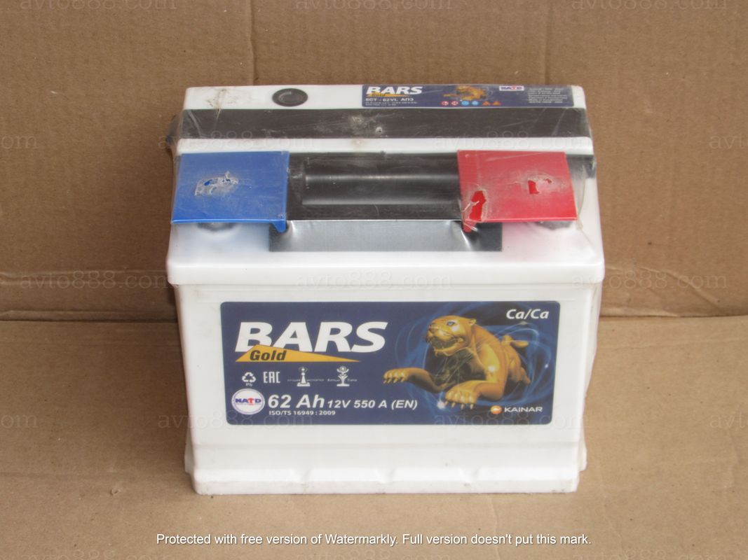 АКБ  62 R+ 620A "MAX PERFORMANCE"   - - - - -