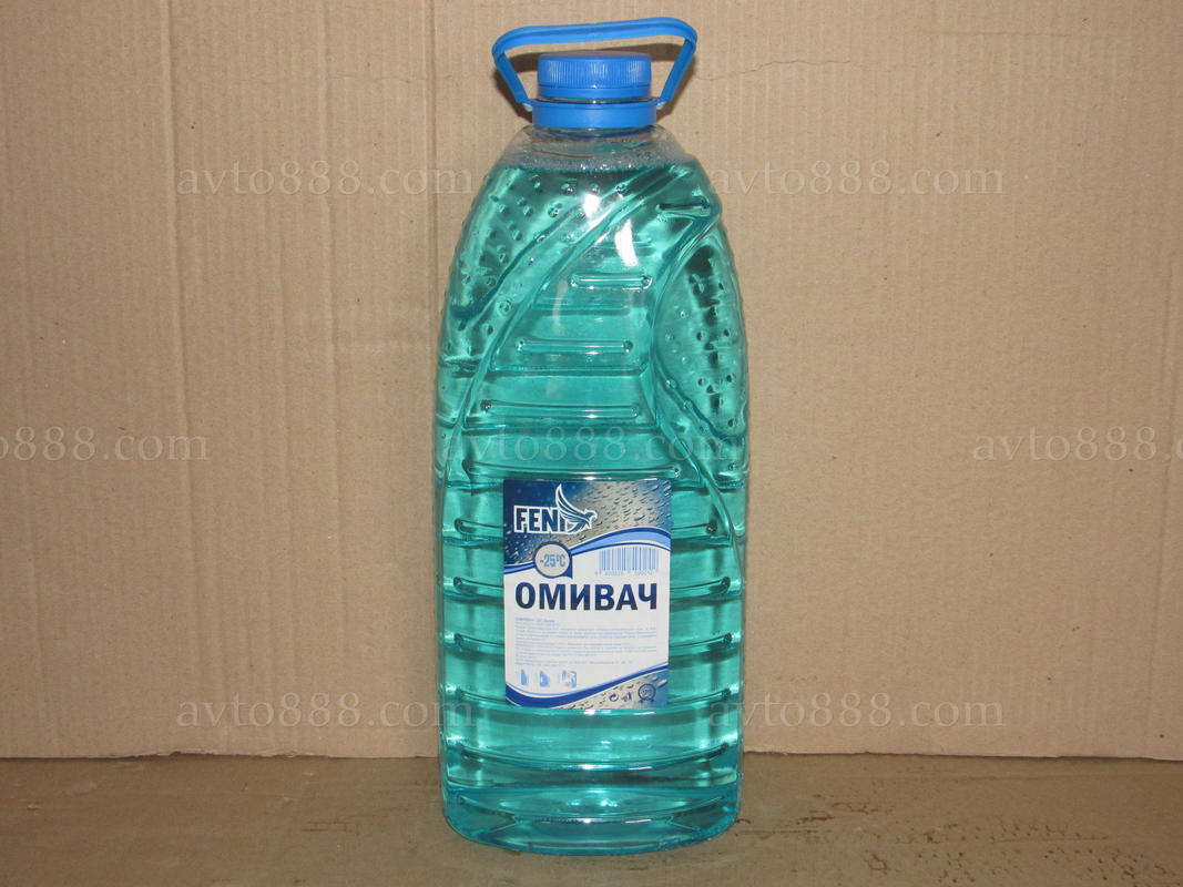 омивач скла 4,5л-висока -25°С" синій