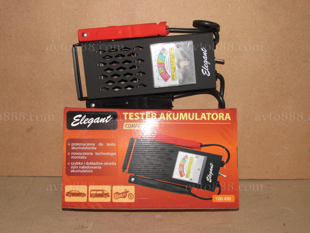 тестер АКБ 6-12В "Elegant"
