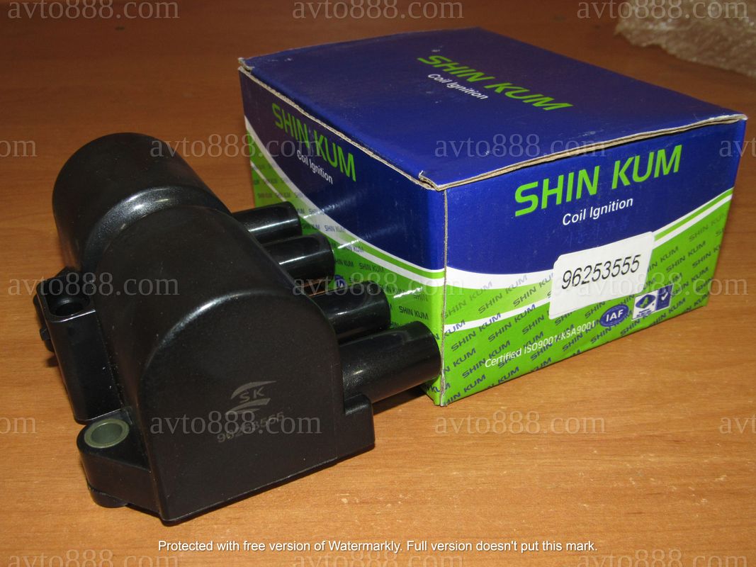 котушка запал. Aveo / модуль на 3конт. "Shin Kum"