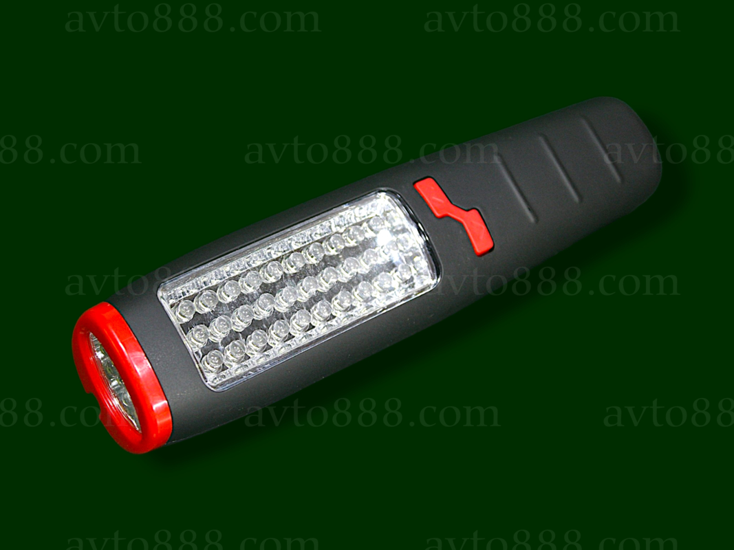 фонарик 37-LED переноска на магніті (на батарейках 3шт AA)