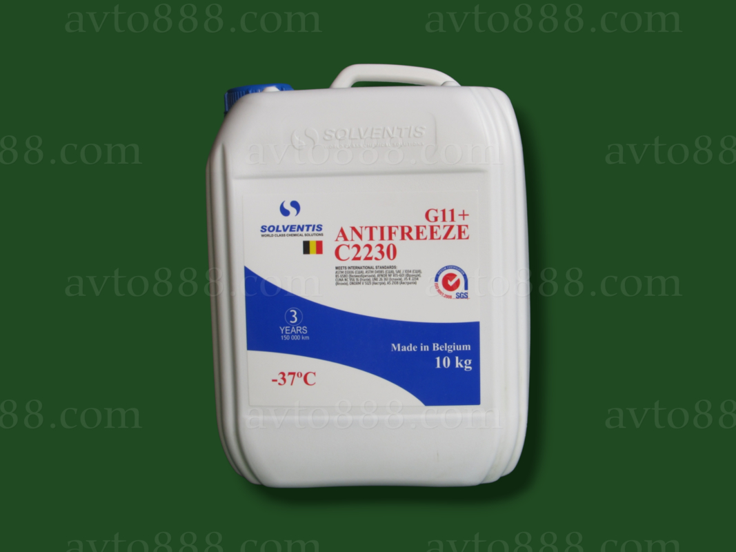 антифриз синій 10л "Solventis"