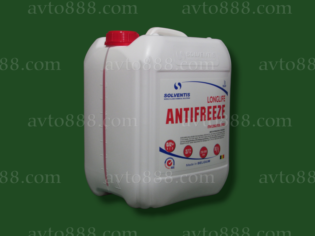 антифриз черв. 10л "Solventis"