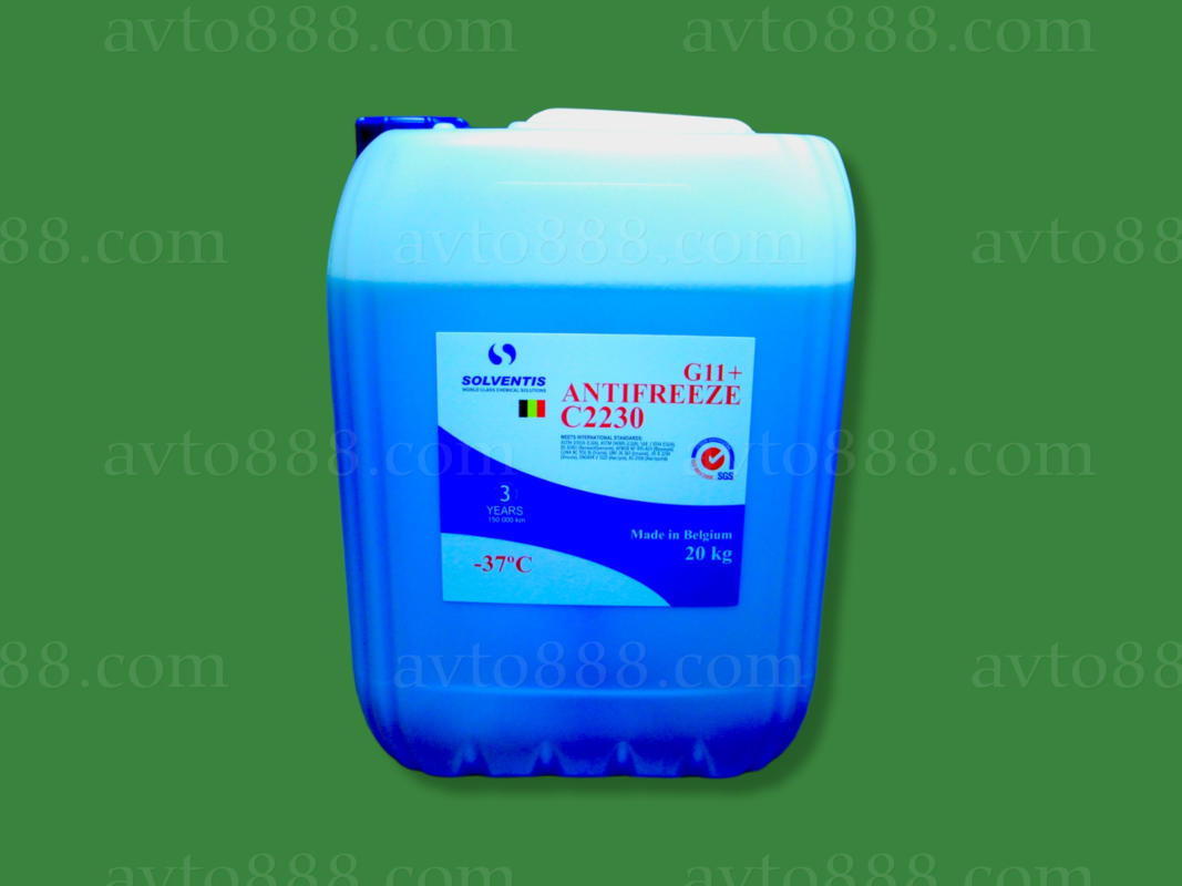 антифриз синій 20кг "Solventis"