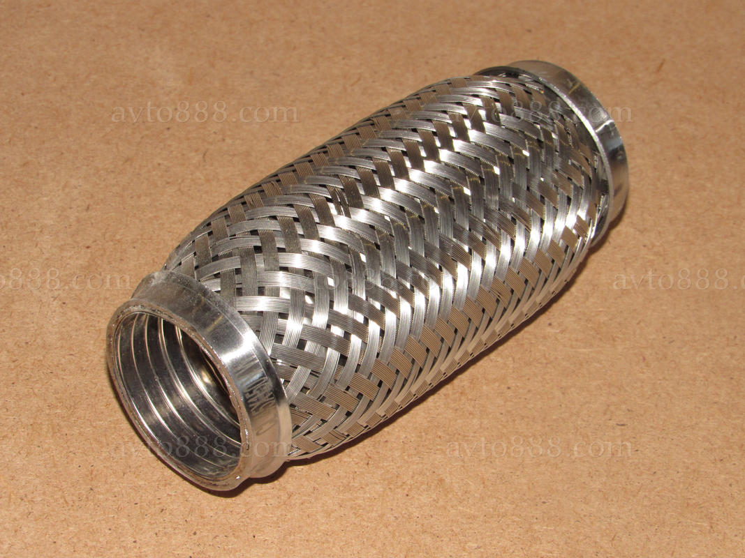 гофра глушн. 45*150 нерж. з корот. флянц. CarLine   -----