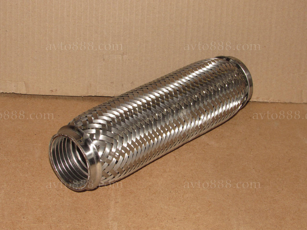 гофра глушн. 50*250 нерж. з корот. флянц. CarLine   -----