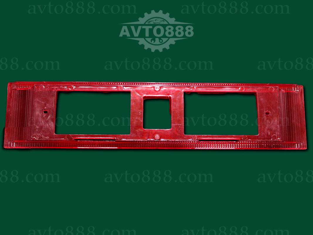 рамка номерн. знака 2108 скло черв.   ПОШКОДЖЕНІ
