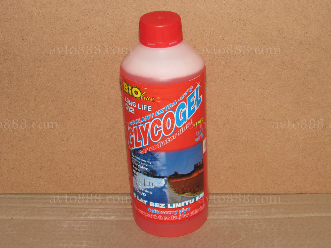 антифриз черв.  1л "BioLine"   АКЦІЯ       група-ЕЕ