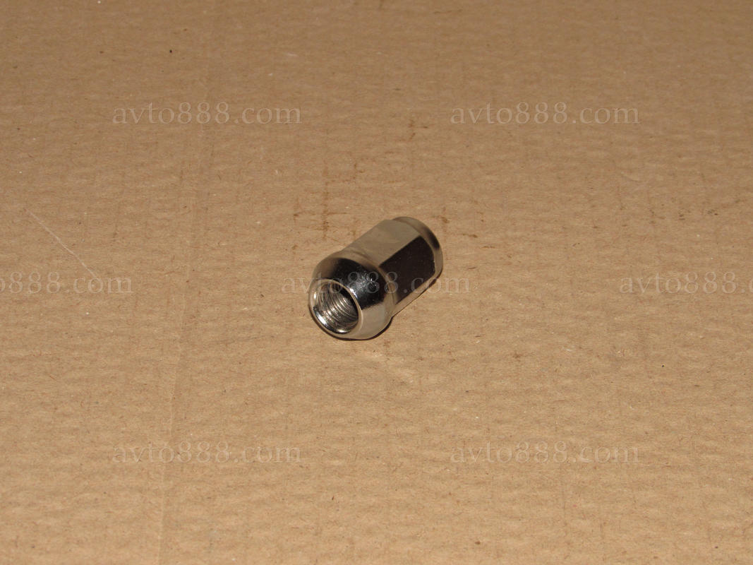 гайка колеса 12*1,25*35 закр. хром   (Нива) 19-кл.